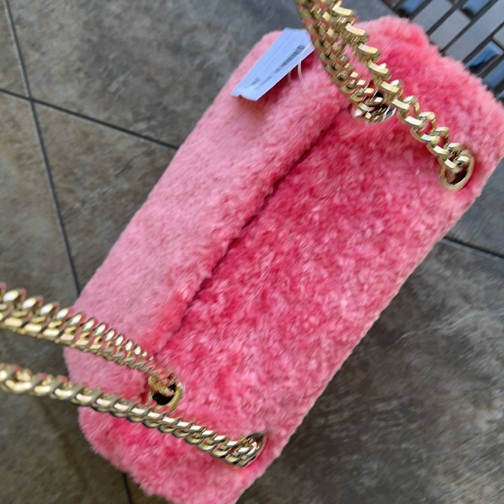 Kate Spade Natalia Foux Fur small flap crossbody - Picture 4 of 16